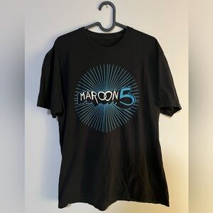 MAROON5 BLACK L T-SHIRT